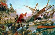 Juan Luna The Battle of Lepanto oil